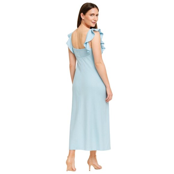 ✨ NWT Madewell Wedding-Guest Flutter Sleeve Maxi Dress – Size 4 - Picture 2 of 3